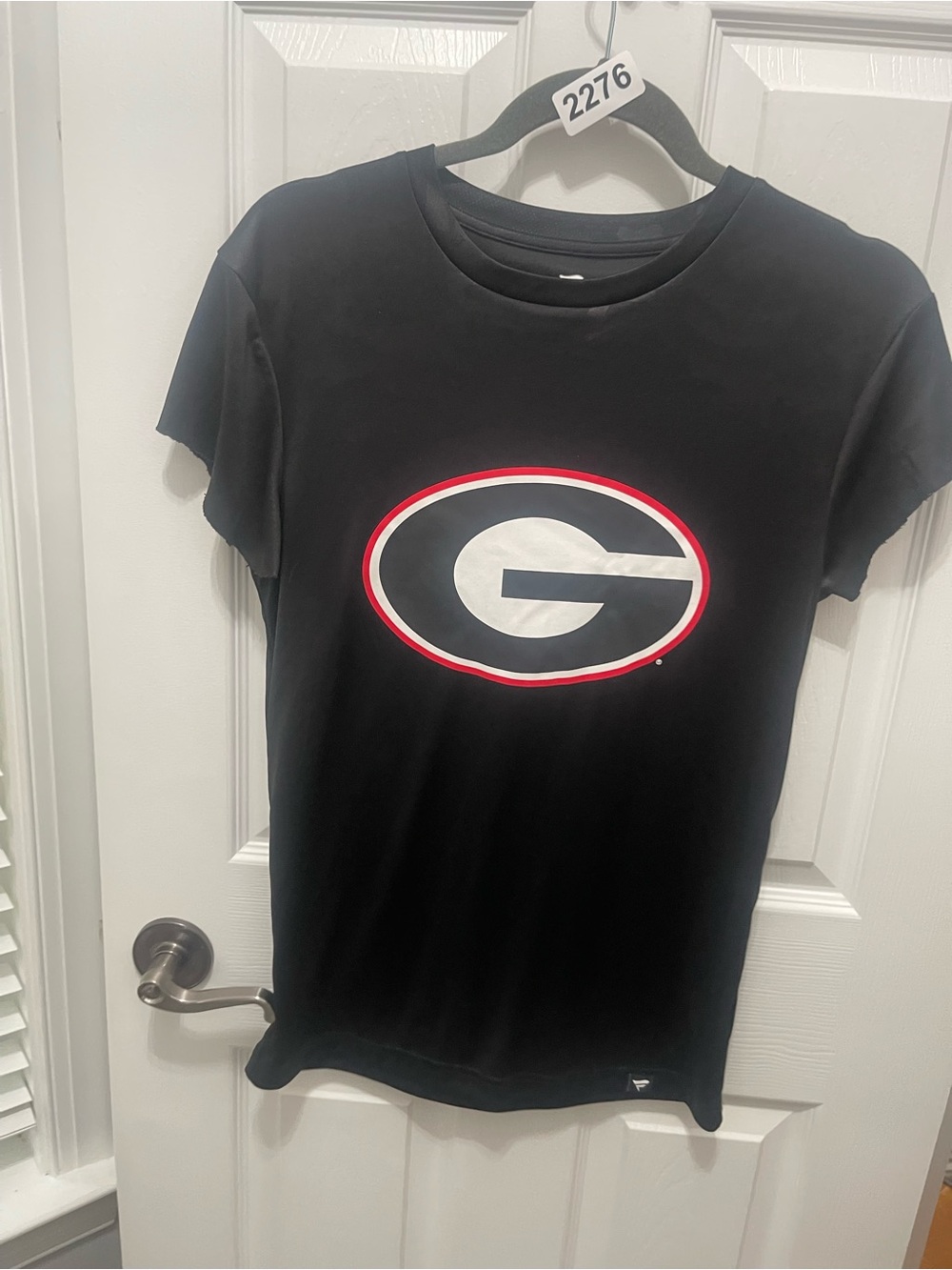Fanatics Black Logo Crewneck Tee